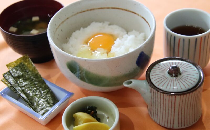 玉子かけ朝食